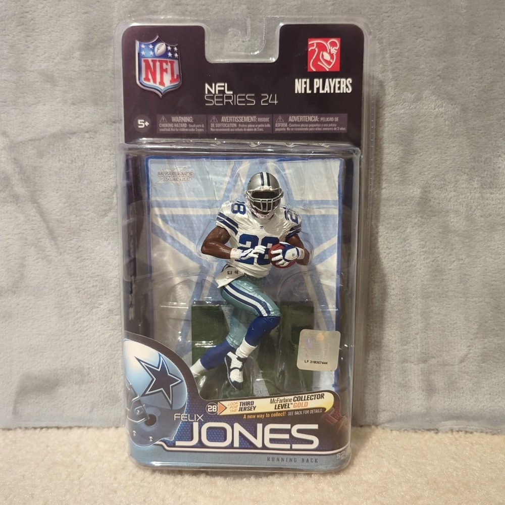 McFarlane Toys FELIX JONES NFL‎ Ser24 Dallas COWBOYS McFarlane's Action Figure